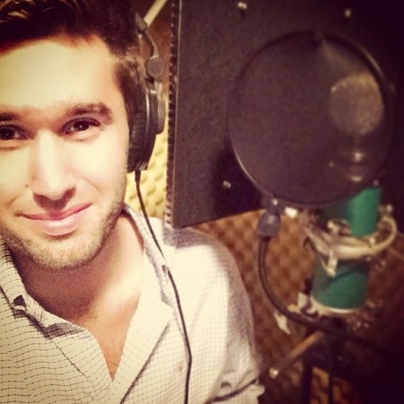 Jeremy Recording song